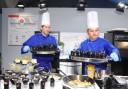 Gli chef Maurizio Bottega e Alessandro Polver di Electrolux Chef Academy